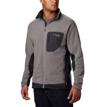 Columbia Muške Jakne - Titan Pass 2.0 II Fleece Sive Crne | EBIF-24096